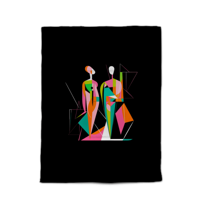 Colorful Canvas Dreams Fashion Art Comforter - Beyond T-shirts