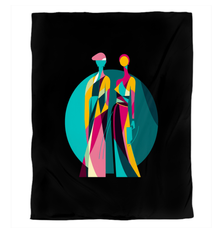 Fashionable Fusion Ambiance Fashion Art Duvet Cover - Beyond T-shirts