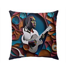 Harmonious Composition Outdoor Pillow