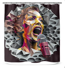 Symphonic Style Shower Curtain