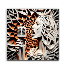 Hip Hop Beat Street Wrapped Canvas