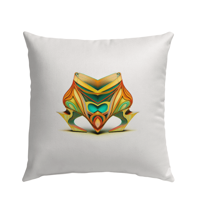 Futurism Flourish Outdoor Cushion - Beyond T-shirts