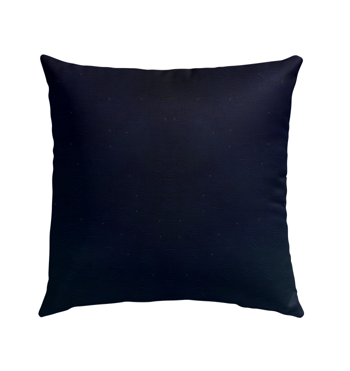 Elegant goldfish pattern on durable outdoor pillow.