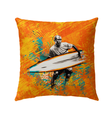 Surf's Up Outdoor Pillow - Beyond T-shirts