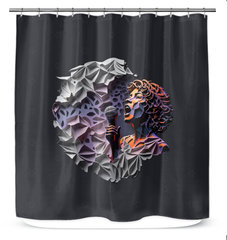 Indie Inspiration Shower Curtain