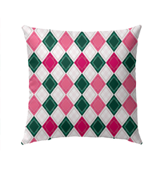 Timeless Diamond Outdoor Pillow