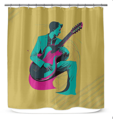 Runway Chic Elegance Shower Curtain - Beyond T-shirts