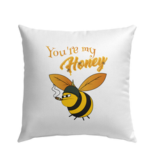 You're My Honey Outdoor Pillow