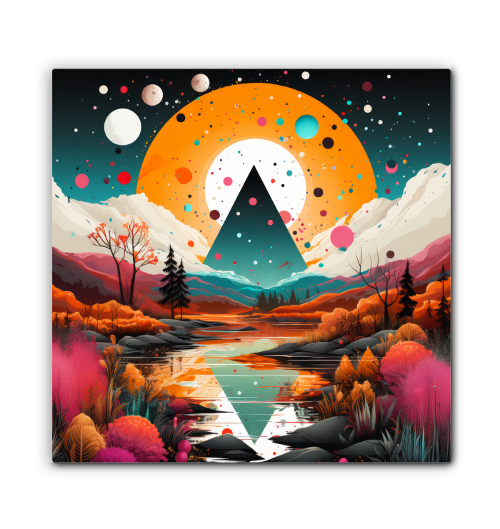 Soothing Sands Desert Landscape Canvas