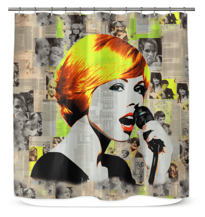 Urban Beats Shower Curtain - Beyond T-shirts