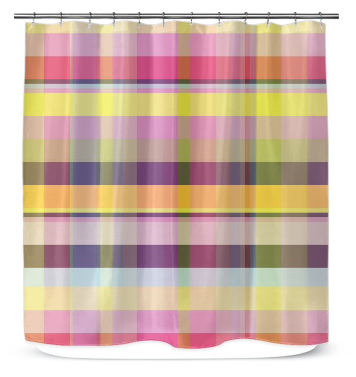 Bring your bathroom to life with the dynamic, colorful energy of the Neon Burst Shower Curtain, a bold statement in home decor.