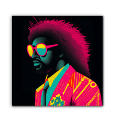 Runway Reverie Canvas Art Print - Beyond T-shirts