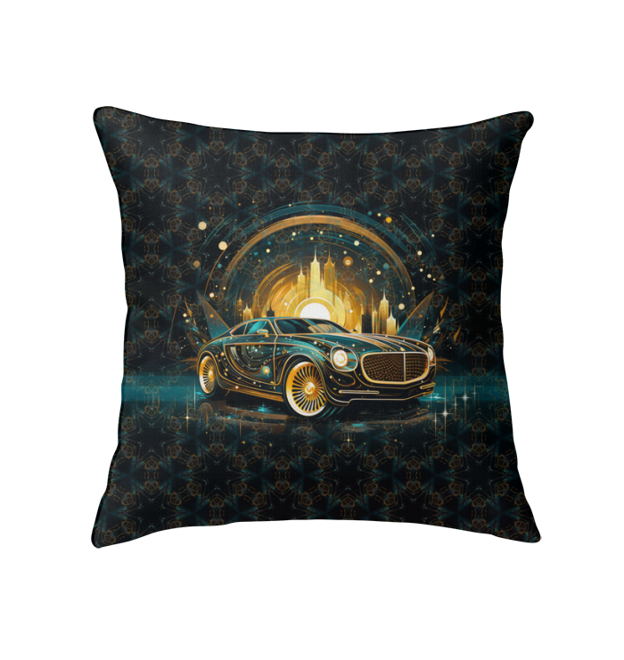 Vintage Vroom Indoor Pillow