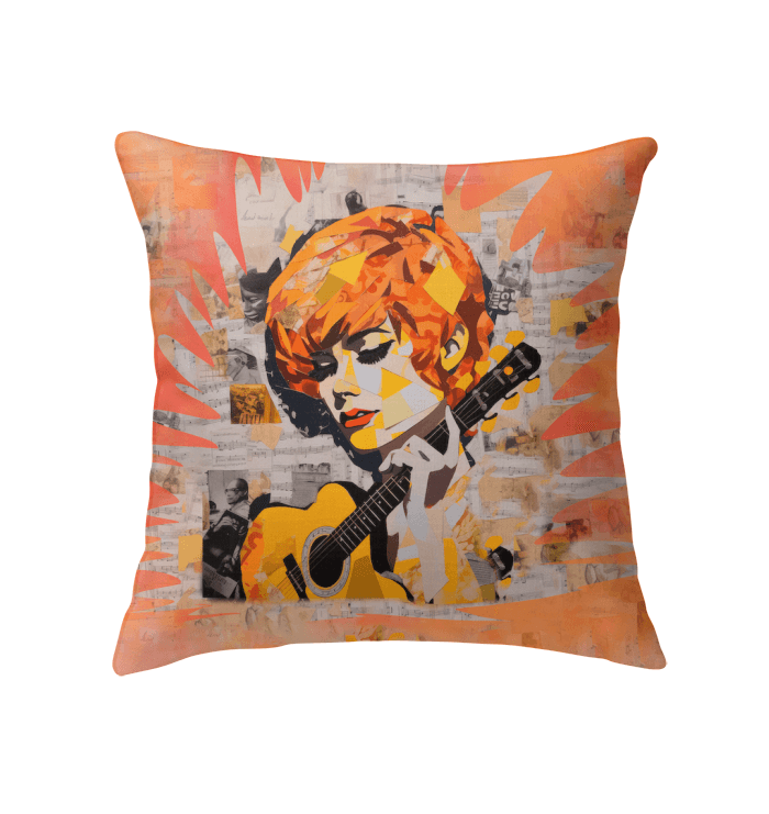 Harmonious Melodies Decorative Pillow - Beyond T-shirts