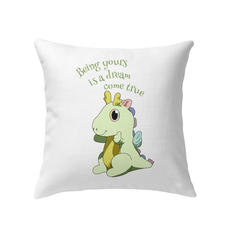 Being Yours Is a Dream Indoor Pillow