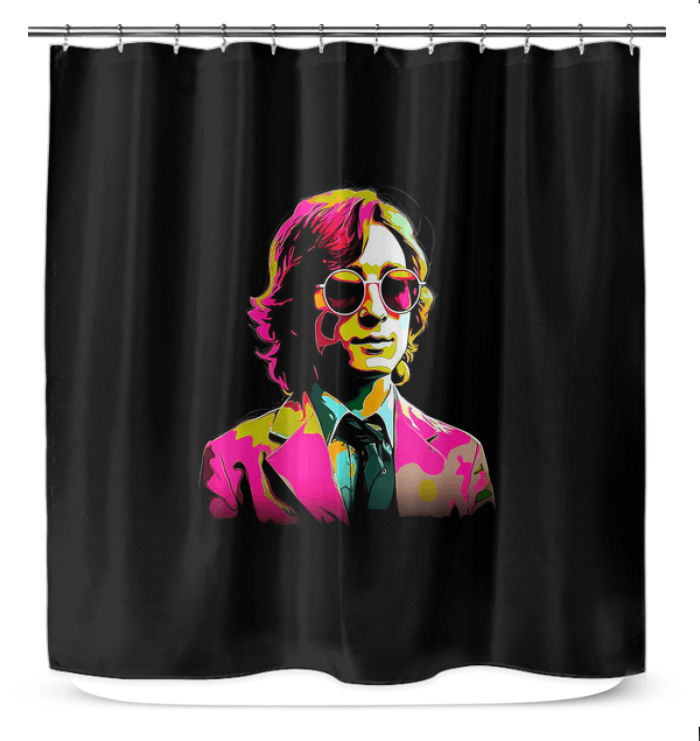 Chic Abstract Shower Screen - Beyond T-shirts