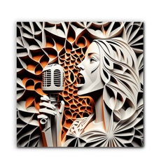 Hip Hop Beat Street Wrapped Canvas