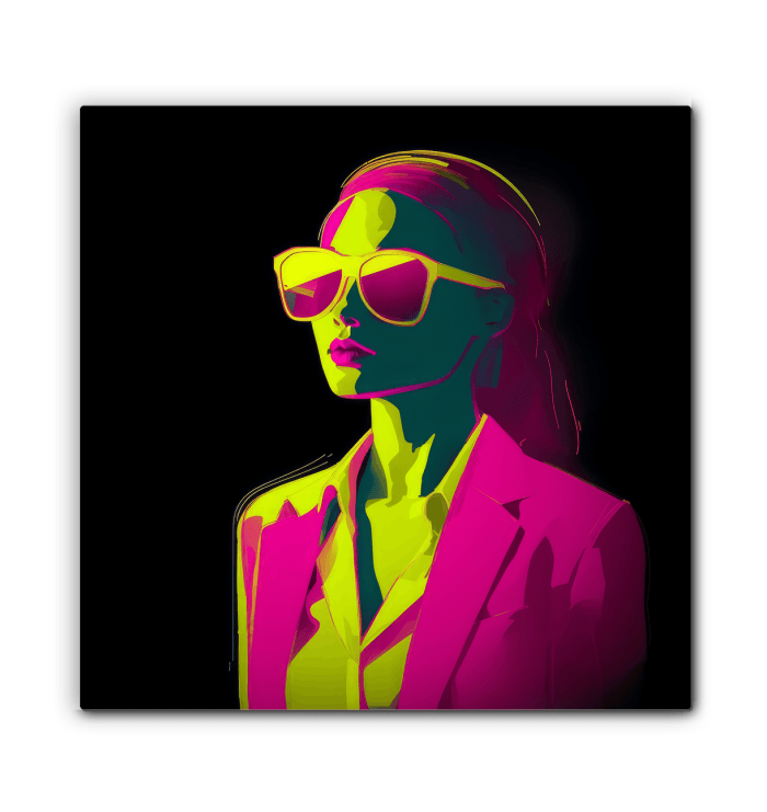 Glamour in Style Canvas Art - Beyond T-shirts