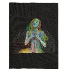 Stylish Jasmine Joy Throw Blanket for Home Décor