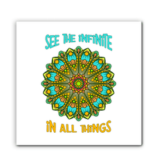 Floral Mandala Art Piece - Beyond T-shirts