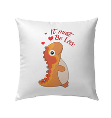 It Must Be Love Outdoor Pillow