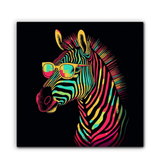 Monochrome Safari Canvas Print - Beyond T-shirts