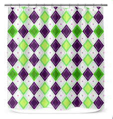 Platinum Diamond Mirage Shower Curtain