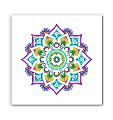 Mandala Blossom Ceramic Mural - Beyond T-shirts