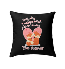 With You Forever Indoor Pillow