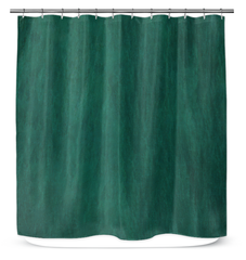 Nature-Inspired Mossy Stone Pattern on Quality Shower Curtain