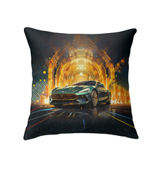 Speedster Silhouette Indoor Pillow