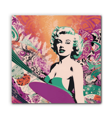 Ocean-inspired Surfing 5 02 Wrapped Art