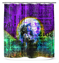 Treble Clef Tribute Shower Curtain