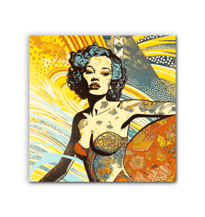 Detailed texture of Surfing 5 28 Canvas art