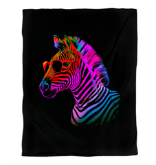 Zebra Monochrome Serenity Duvet Cover - Beyond T-shirts