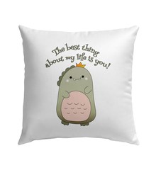 My Life Is You Outdoor Pillow