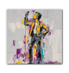 Abstract Expression Wrapped Canvas