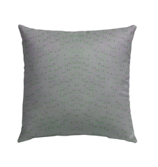 Close-up of the weather-resistant fabric of the Tranquil Garden Outdoor Pillow.