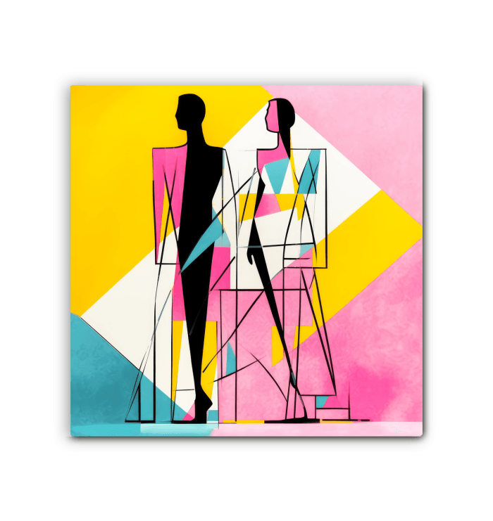 Artistic Fusion Runway Fashion Canvas - Beyond T-shirts