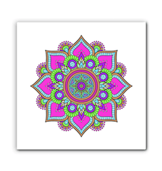 Mandala Harmony Ceramic Clock - Beyond T-shirts