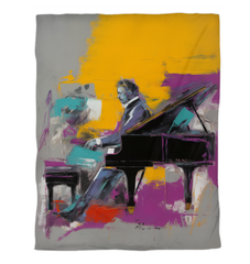 Minimalist Abstract Melody Duvet Cover