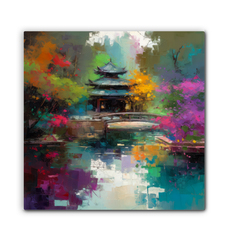 Mountain Majesty Landscape Wrapped Canvas