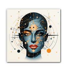 Abstract Goddesses: Women's Canvas Art - Beyond T-shirts