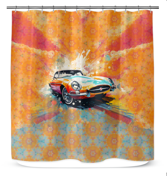 Tunnel Travel Shower Curtain