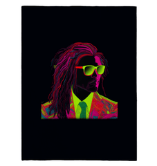 Graffiti Runway Sherpa Blanket - Beyond T-shirts