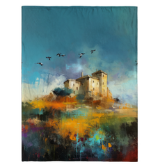 Coastal Retreat Sherpa Blanket