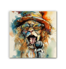 Beat filled Buffoonery Caricature Canvas - Beyond T-shirts