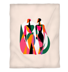 Vogue Vision Ambiance Fashion Art Duvet Cover
