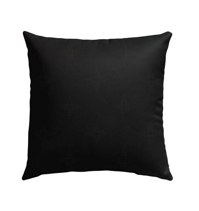 Tulip Tango Outdoor Pillow - Side View