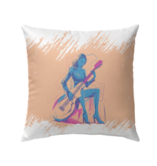 Melodic Couture Patio Pillow - Beyond T-shirts